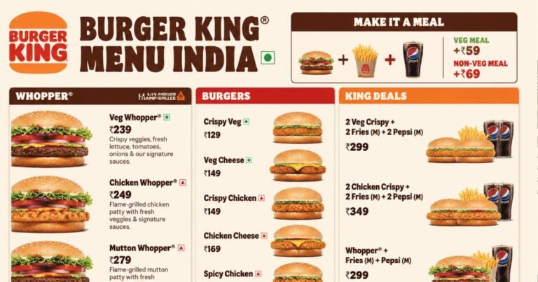 Burger King Menu Guide 2026  Owner, Hours, Delivery & Reviews