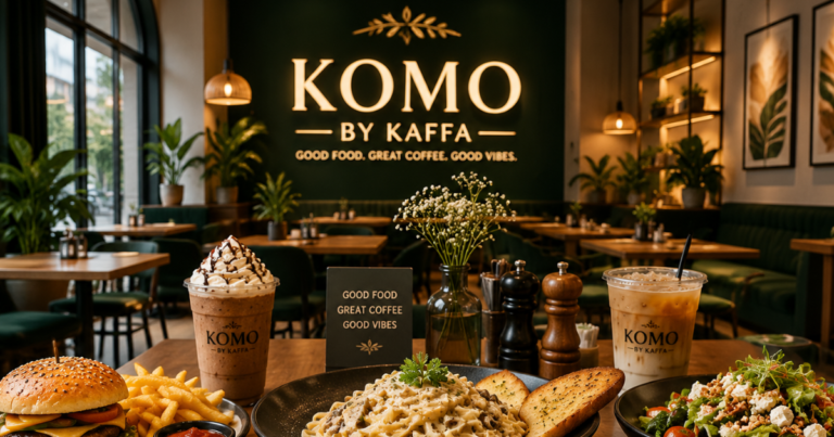 Komo By Kaffa Menu